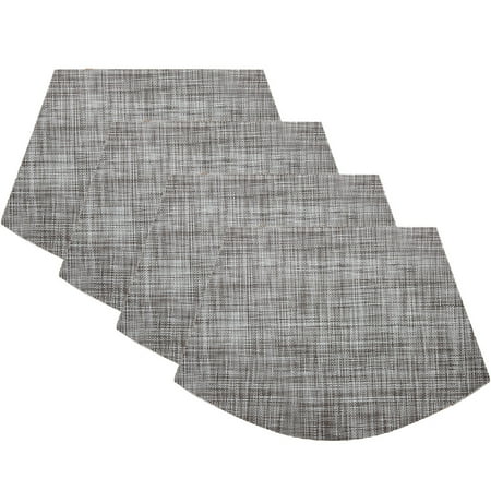 

Placemats Placemats Heat Resistant Wedge Placemats for Kitchen Table
