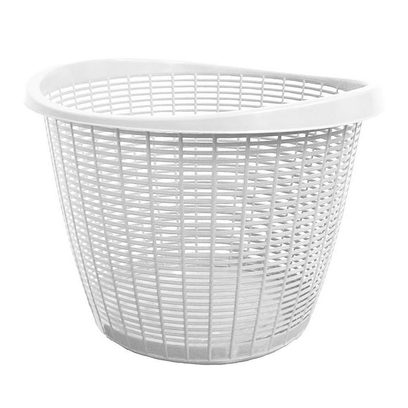 Cesta para Ropa Plastic Trends Dhalia Blanco 48 Litros