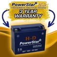 thumbnail image 3 of PowerStar HD YTX24HL-BS Motorsports Battery Compatible with Yamaha SXV700ER SX Viper ER, 3 of 6