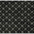 thumbnail image 4 of oneOone Cotton Poplin Twill Black Fabric Geometric Bandhani Dress Material Fabric Print Fabric By The Yard 56 Inch Wide, 4 of 4