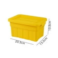 thumbnail image 3 of Large Capacity Stacking Storage Bins with Lids - Perfect for Home & Camping!, 3 of 8