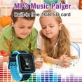 thumbnail image 4 of Smart Watch for Kids, Kids Smartwatch Phone for Boys Girls with 16 Games, HD Touch Screen Music Player SOS Two-Way Call Flashlight Calculator Recorder Alarm Clock,Birthday Gifts for 4-12Y, 4 of 5