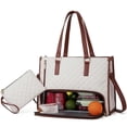 thumbnail image 2 of Lunch Tote Bag for Women Laptop Bag with Insulated Lunch Compartment, 2 of 5