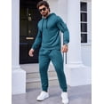thumbnail image 3 of COOFANDY Men's Tracksuit 2 Piece Hooded Athletic Sweatsuits Casual Running Jogging Sport Suit Sets, 3 of 6