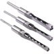 thumbnail image 2 of Square Hole Drill Bit Carbon Steel Mortise Chisel Hole Drill Bit Set For Woodworking Woodworking Square Drill Bits Drill 3pcs, 2 of 5