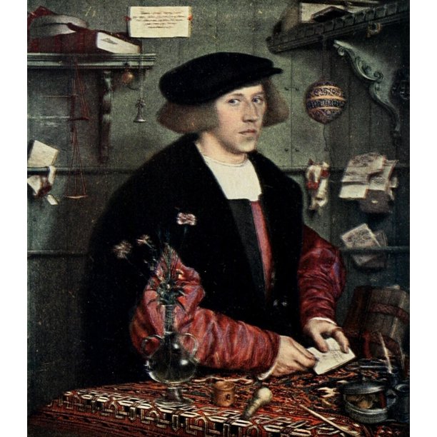 Holbein 1909 Gisze Poster Print by Hans Holbein (18