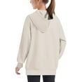 thumbnail image 5 of Avrntaa Cute Hoodies Sweatshirt for Teen Girls Oversized Long Sleeve Color Block Pullover Top with Pocket, 5 of 7