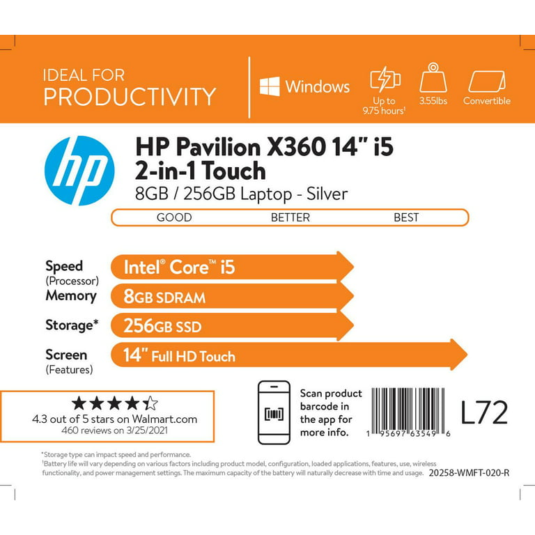 HP Pavilion x360 14-dh1153ng -  External Reviews