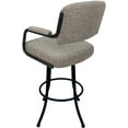 thumbnail image 2 of Swivel Metal Counter Stool 26" Seat - M-110 - Jetty June Tan - Black, 2 of 4