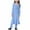 Sky Blue, variant on Fesfesfes Big Girls Medium Dress Sets Teen Girls Long Sleeve Dress V Neck Colorblock Dress Pants Sets