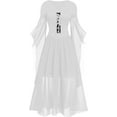 thumbnail image 1 of Renaissance Womens Dress Lace Flared Sleeve Gothic Dresses, 1 of 4