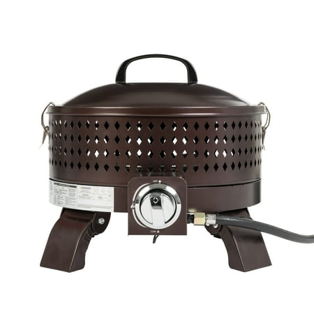 Fire Sense Portable Gas Fire Pit Walmart Com