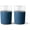 Speckled Navy, variant on Freezable Whiskey Glasses, 2 Count (Pack of 1), Black