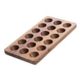 thumbnail image 1 of Egg Holder Deviled Egg Fixed Grid Egg Container Serving Tray Wooden Egg Tray, 1 of 8