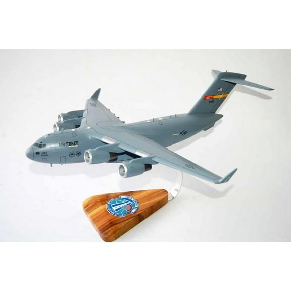 730th Air Mobility Training Squadron (Altus) C-17 Model, 1/116th Scale, Mahogany, Cargo