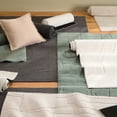 thumbnail image 6 of TOWN & COUNTRY EVERYDAY Stone Geo Curve Soft Felt Everwash®, Machine Washable Area Rug with Non-Slip Backing, Geometric Rug, Charcoal Grey, 4'11"x6'10", 6 of 11