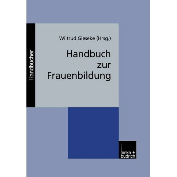 Handbuch Zur Frauenbildung, (Paperback)