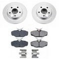 thumbnail image 2 of PowerStop Rear Geomet Coated Brake Rotor and Pad Kit Fits: FORD LINCOLN MERCURY Select Models CRK1298, 2 of 4