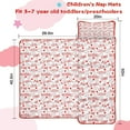 thumbnail image 5 of Baseball Word Pattern Toddler Nap Mats for Kids Preschool,Sleeping Mat Bag or Kids,Toddler Sleeping Bag,Toddler Nap Mat or Daycare, 5 of 6