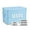 Blue, variant on Flexzion Tin Storage Box with Removable Tray, Seed Organizer Box and Metal Seed Holder Organizer with Hinged Lid, Versatile Toolbox Container for Crafts, Hardware, Tools and Essentials, Blue