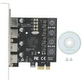 thumbnail image 2 of PC Expansion Card, 4 Port Expansion Card, 5000 Mb/S High Performance 120 X 88 X 84Mm For  Chip Adapter, 2 of 8