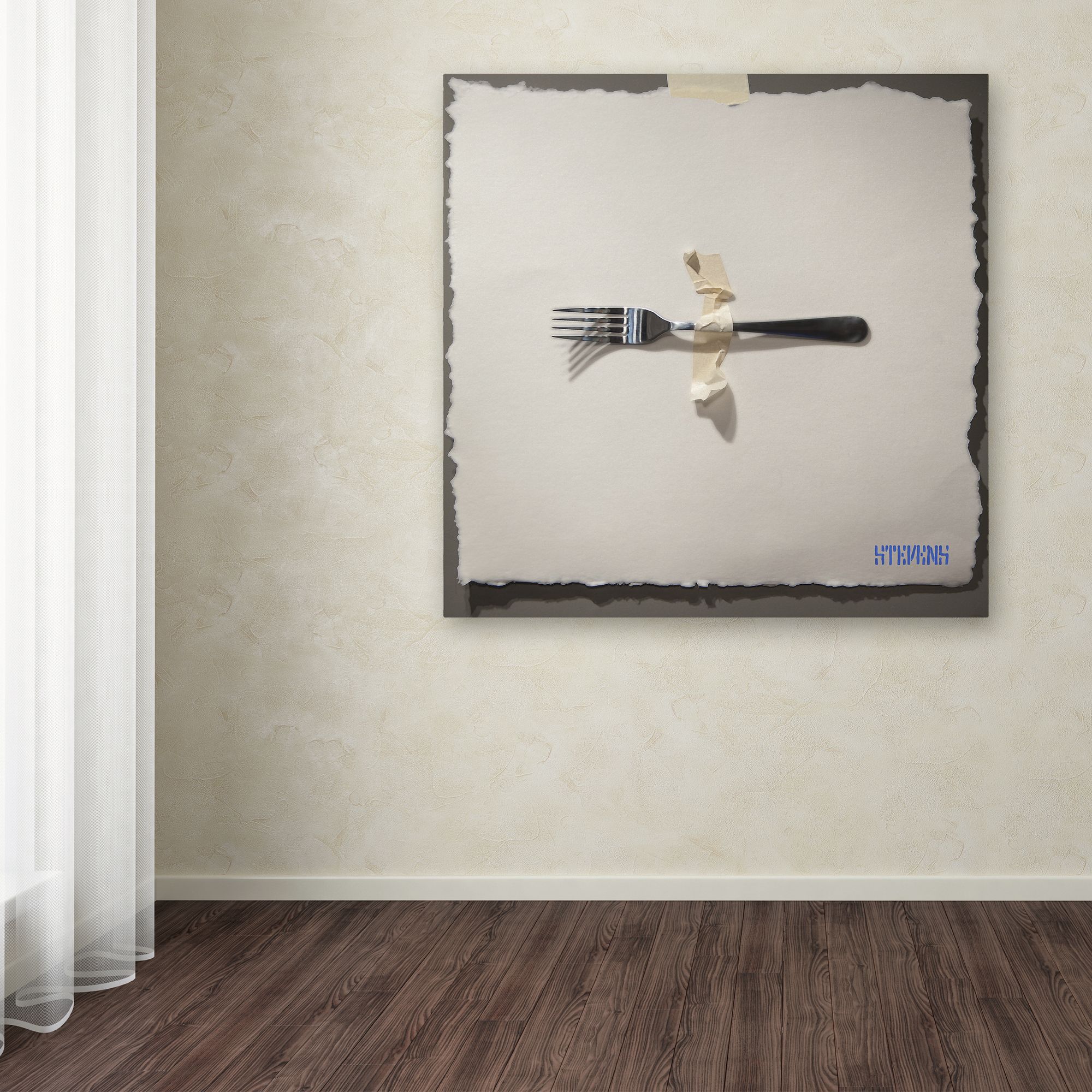 Trademark Fine Art "Fork" Canvas Art by Roderick Stevens
