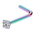 thumbnail image 1 of Stainless Steel Nose Rings Hoop Studs Body Piercing Jewelry Nose Ring Hoop for Women,Nostril Piercing Jewelry, 1 of 1