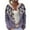 Purple, variant on Jacquard Printed Sweater, Knitted Sweater, Cardigan, Purple Xxxxl