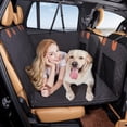 thumbnail image 1 of YJGF - Extensor de asiento trasero, funda de asiento de coche para perro, colchón de aire para camping, cama de viaje, colchón no inflable para coche, SUV, camión (negro), 1 of 5
