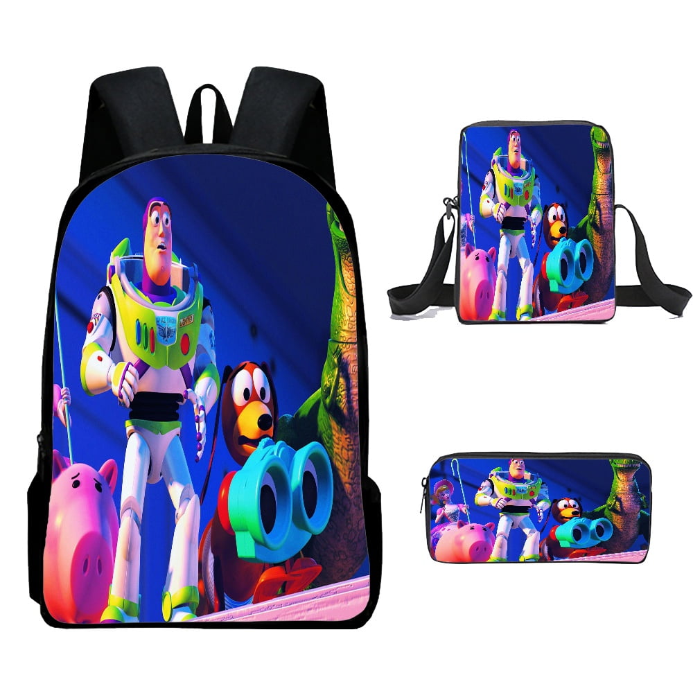 3 Piece Set Kawaii Backpack Kids Backpack Boys Girls Backpack