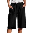 thumbnail image 1 of Pantalones deportivos casuales de mujer de cintura alta y pierna recta - Poliéster spandex suave, cintura elástica, corte holgado para correr y hacer yoga - S-XXL, 1 of 6