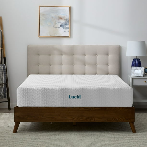 Lucid Refresh 10 Gel Memory Foam, Twin Xl Bed Mattress Firmness