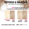 thumbnail image 4 of No Fade Fresh Color Depositing Conditioner with BondHeal Bond Rebuilder, Plant-Based, Vegan, Cruelty-Free 6.4 oz - Natural Blonde Hair Color Mask, 4 of 13