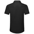 thumbnail image 2 of Jorlat Men's Short Sleeve Dress Shirts with Pocket Casual Button Down Wrinkle-Free Shirts Business Shirt, 2 of 7