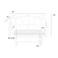 thumbnail image 6 of RST Brands Barcelo 2 Piece Fabric Outdoor Sofa & Coffee Table - Navy Blue, 6 of 6