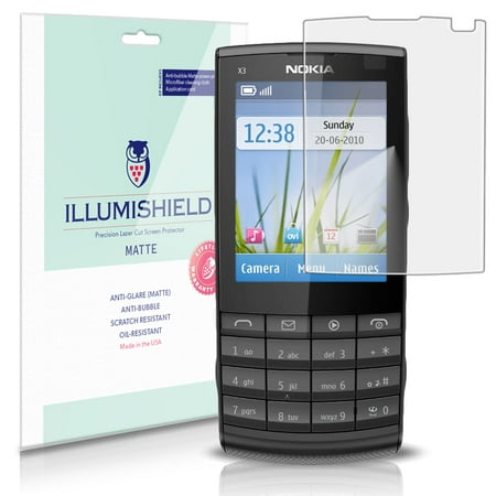 iLLumiShield Anti-Glare Matte Screen Protector 3x for Nokia X3 Touch and (Best Way To Learn Touch Typing)