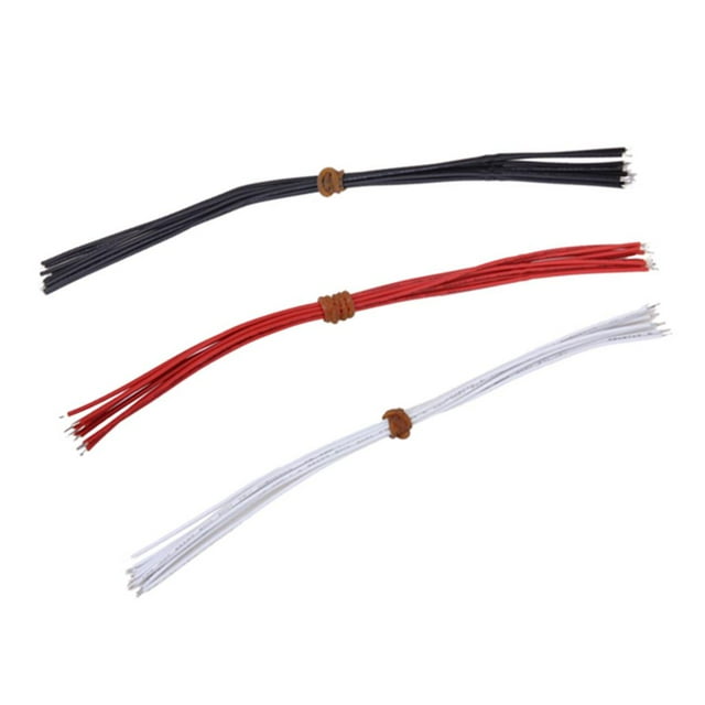 30pcs 22AWG Hookup Wire Pickup Wire Para Guitarra Y Otros Instrumentos Musicales DYNWAVEMX Conectar cable