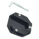 thumbnail image 2 of Kenally Soporte lateral para bicicleta, almohadilla de extensión, aleación de aluminio, a prueba de herrumbre, extensor de mano de obra, Accesorios para motos Negro, 2 of 6
