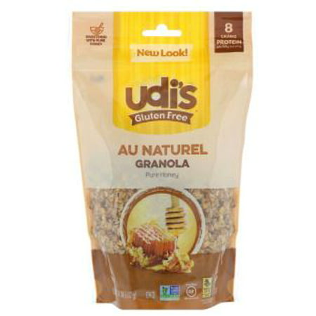 Udi's Au Naturel Gluten Free Granola, Wildflower Honey ...