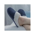thumbnail image 2 of Women's Comfort Coral Fleece Memory Foam Slippers Fuzzy Plush Lining Slip-on Clog House Shoes for Indoor & Outdoor Use, 2 of 5