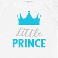 thumbnail image 4 of Inktastic Prince, Little Prince, King, Crown, Baby Boy Boys Baby Bodysuit, 4 of 5