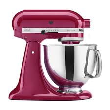 kitchenaid artisan mixer raspberry ice