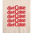 thumbnail image 3 of Diet Coke - Diet Coke Stacked - Womens French Terry Long Sleeve Shirt, 3 of 5
