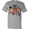 thumbnail image 3 of Inktastic Halloween Boo with Spiders in Web T-Shirt, 3 of 5