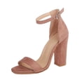 thumbnail image 2 of Zapatos de verano para mujer Correa con hebilla Tacones cuadrados Punta abierta Sandalias transpirables Zapatos de fiesta Wmkox8yii  hfjk1575, 2 of 8