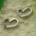 thumbnail image 3 of K-KED 240 Pcs Tibetan Silver Heart Charms Pendant 18X14MM S3715 DIY Delicate Jewelry Making, 3 of 4