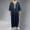 Navy, variant on Aueoeo Robe Muslim Clothes For Men Loose Fits Dresses Short Sleeve Fashion Formal Dubai Thobe Ramadan Middle Islamic Cloth Shirt Gown
