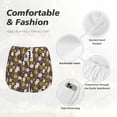 thumbnail image 6 of Lsque Flowers Daisy Printed Women's Running Shorts with Liner Pockets,Elastic Quick Dry Workout Athletic Gym Yoga Shorts,Womens High Waist Shorts-Medium, 6 of 9