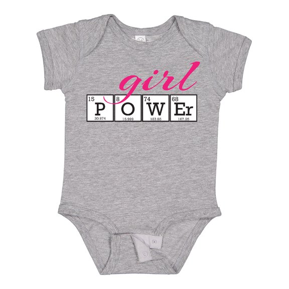 Inktastic Girl Power Girls Baby Bodysuit