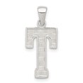 thumbnail image 1 of 925 Sterling Silver Initial T Charm and Pendant, 1 of 2